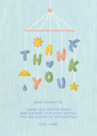 Thankful Mobile - Thank You Card by Paperless Post