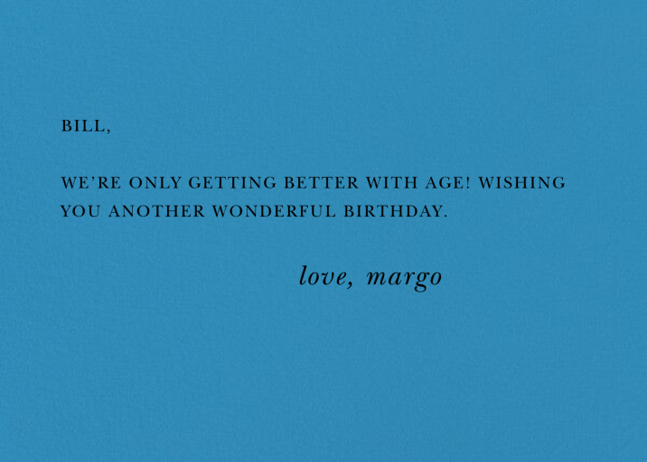 Thoroughbred Birthday - Birthday Card by Paperless Post - Back