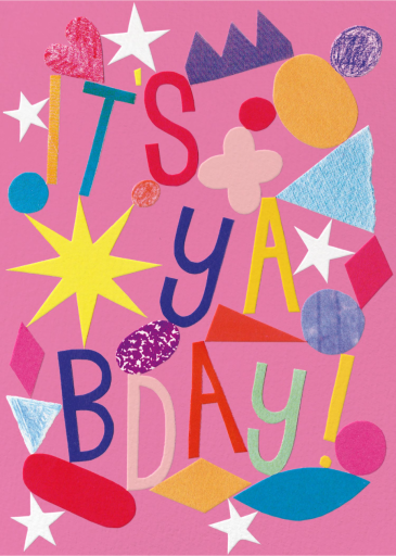 Paper Cutouts (Saskia Pomeroy) - Birthday Card by Wrap