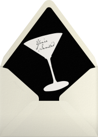 Black Tie Bow - Ten Story Stationery Envelope