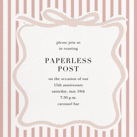 Coquette Ribbons - Invitation by Sugar Paper