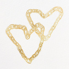 Chain Reaction - Valentine's Day Card by Kelly Wearstler