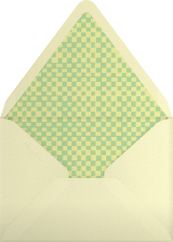 Hand Holding Sunflower Bouquet Card Envelope