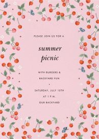 Cherry Garden - Summer Party Invitation by Rifle Paper Co.