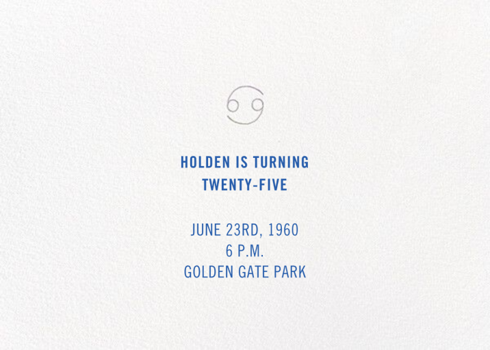 Your Season Invitation - Birthday Invitation by Paperless Post - Back