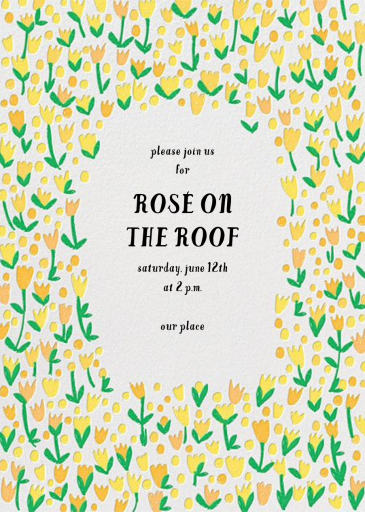 Would You Please Get My Shears - Spring Party Invitation by Mr. Boddington's Studio