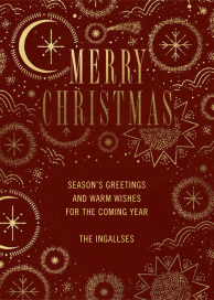 Guiding Stars - Christmas Card by Paperless Post