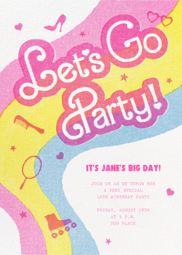 Malibu Blast - Invitation by Paperless Post