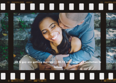 Film Still - Save the Date by Paperless Post