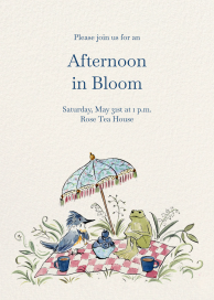 Beneath the Umbrella - Get-Together Invitation by Kirby x Art
