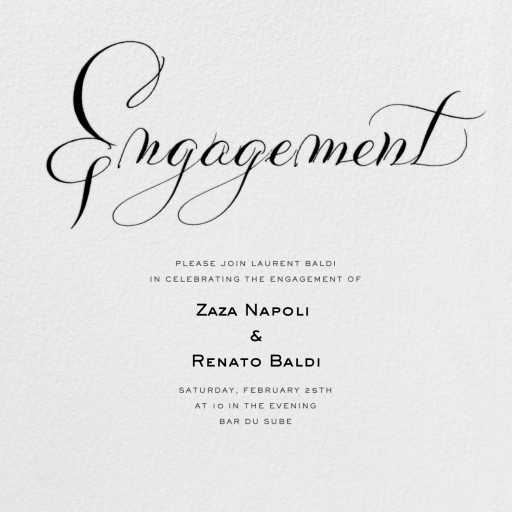 Engagement - Ramadan & Eid Invitation by Bernard Maisner