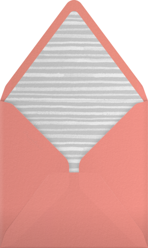 Tropical Palms (Photo Save the Date) - Paperless Post Envelope