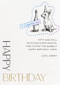 Sharp Corners (Custom Magic Art) - Illustrated Greeting Card by Paperless Post