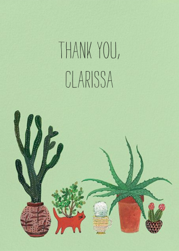Cactus (Becca Stadtlander) by Red Cap Cards