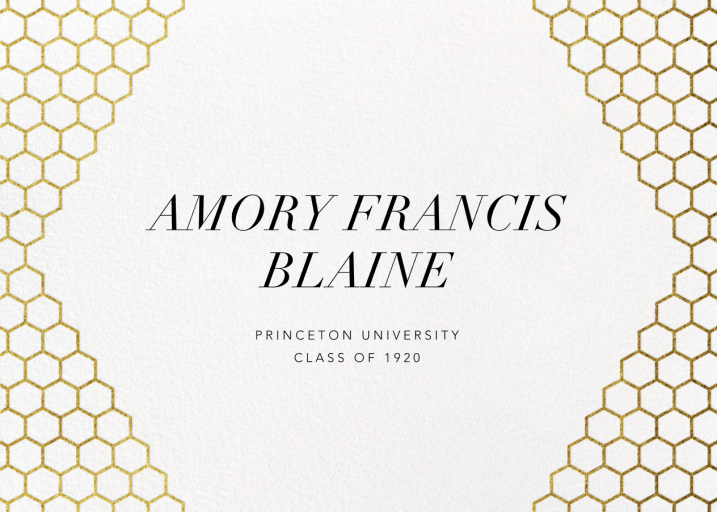 Honeycomb Party - Announcement by Paperless Post