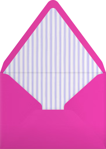 Awning Stripe - Paperless Post Envelope