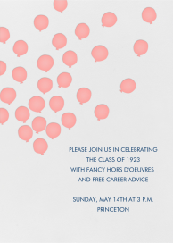 Balloons - Birthday Invitation by Linda and Harriett