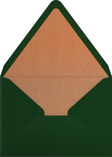 Vintage Peas In A Pod Invitation Envelope