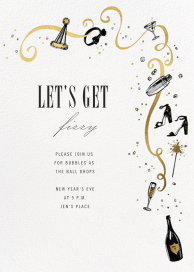 Feeling Bubbly - New Year's Eve Invitation by Paperless Post