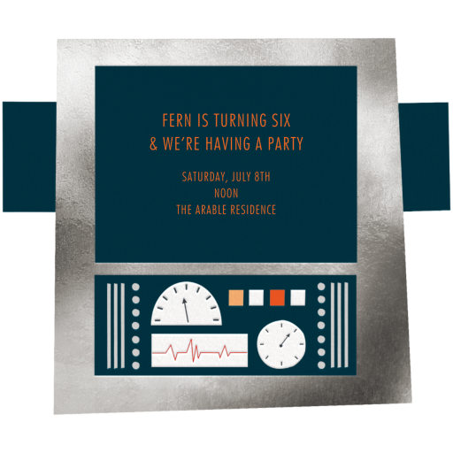 Mr. Robot by Meri Meri - Back