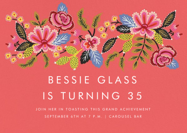 Folk Embroidery (Banner) by Rifle Paper Co.