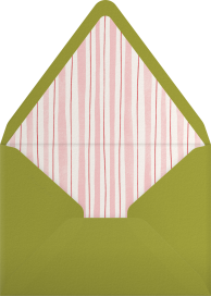 Sobre de invitación para el intercambio de regalos «Red Ribbon»