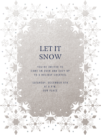 Little Paper Snowflakes by Paperless Post