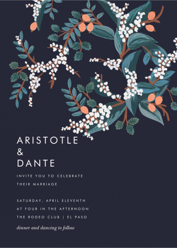 Mandarin Grove - Wedding Invitation by Rifle Paper Co.