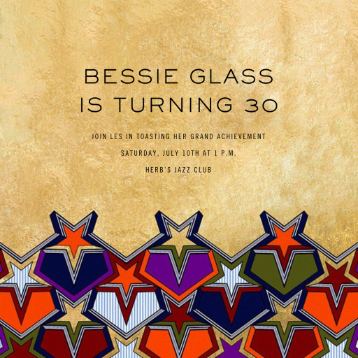 Star Heart - Invitation by Mary Katrantzou