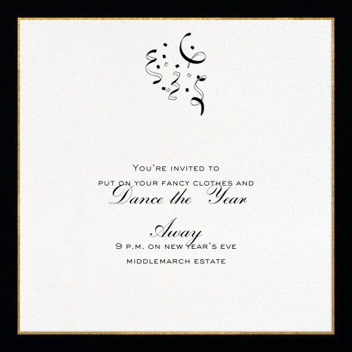 Oro - New Year's Eve Invitation by Paperless Post