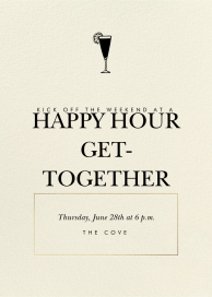 Levant - Happy Hour Invitation by Paperless Post