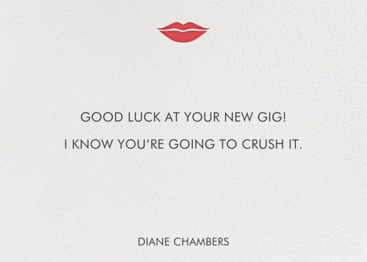 Lips and Stache (Stationery) by Jonathan Adler