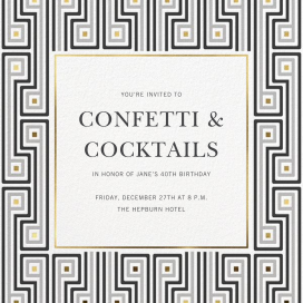 Miramar - Birthday Invitation by Jonathan Adler