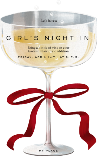 Cup of Cheer - Girls' Night Invitation by Paperless Post