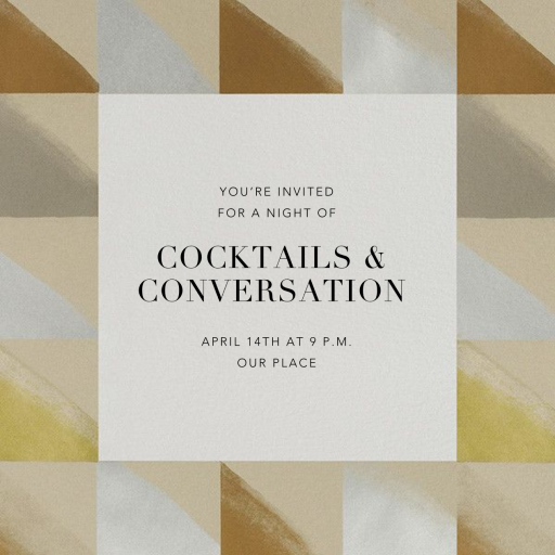 Chroma - Class Reunion Invitation by Kelly Wearstler