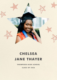 Reach for the Stars Photo - Graduation Announcement by Hello!Lucky