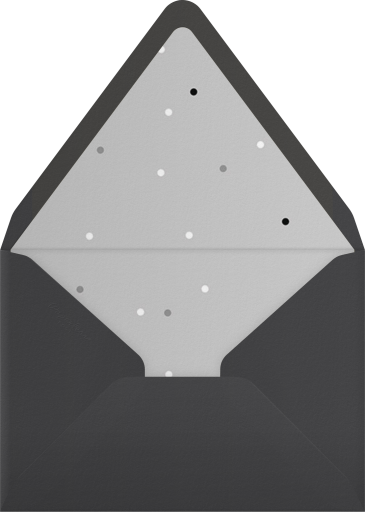 Modern Geometric Year Card Envelope