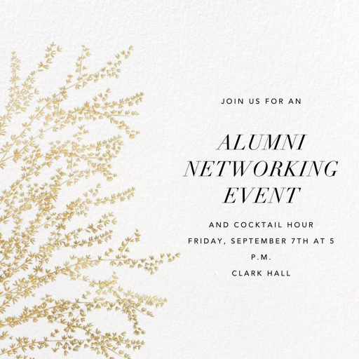 Forsythia Branch - Alumni Event Invitation by Paperless Post