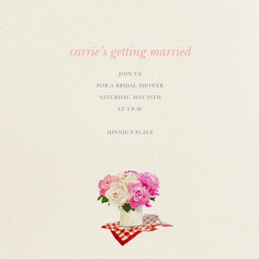 Peony Bouquet by Felix Doolittle