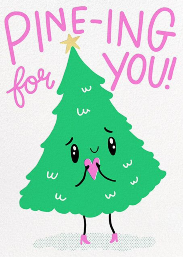 Pining - Holiday Card by Hello!Lucky