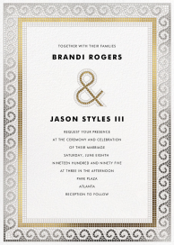 Tesserae (Invitation) - Wedding Invitation by Paperless Post