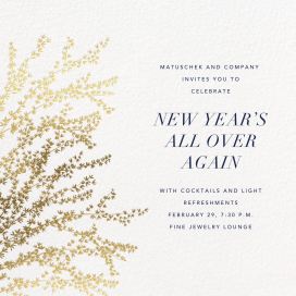Forsythia Branch - Corporate Reception Invitation by Paperless Post