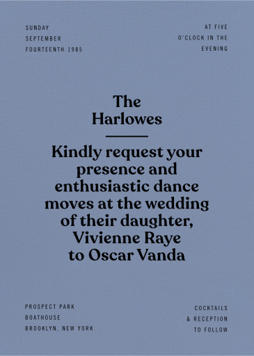 Ruche - Invitation by Goods Gang