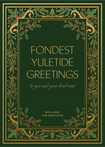 Dickens - Christmas Card by Paperless Post