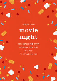 Filmfetti - Viewing Party Invitation by Paperless Post