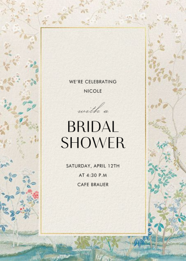 Ladylike - Bridal Shower Invitation by Schumacher