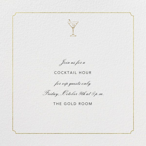 Indented Rounded Corners - VIP Event Invitation by Paperless Post