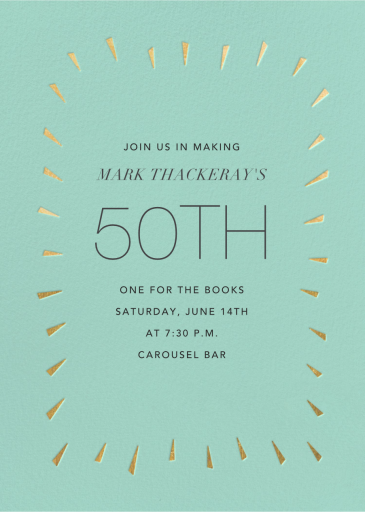 Éclat - Birthday Invitation by Paperless Post