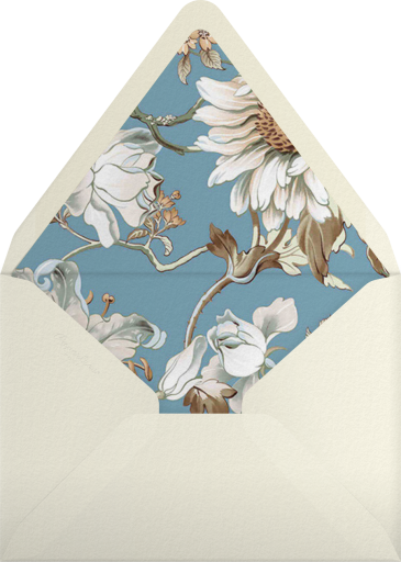 Painted Flowers - Oscar de la Renta Envelope