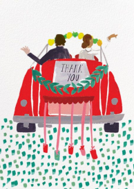 The Newlyweds Car by Mr. Boddington's Studio